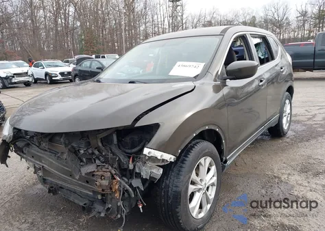 2016 Nissan Rogue S from USA, damaged, VIN KNMAT2MT9GP642794